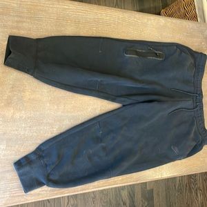 XL black nike tech sweatpants